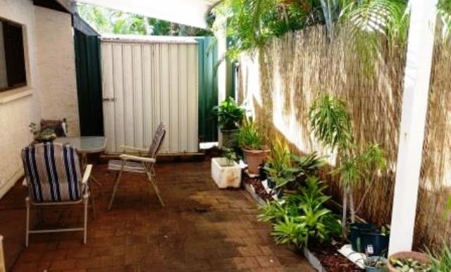 Back courtyard